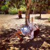 Leila Ben Khalifa : photo de ses vacances à Ibiza postée sur Instagram, le 15 décembre 2014