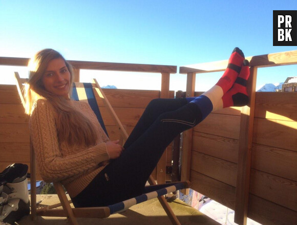 Camille Cerf : Miss France 2015 en vacances au ski
