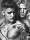 Justin Bieber et Lara Stone &eacute;g&eacute;rie de Calvin Klein pour la campagne Printemps/&eacute;t&eacute; 2015 