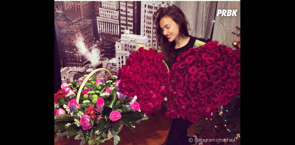 Irina Shayk Gros Bouquets De Fleurs Pour Son Anniversaire Le 6
