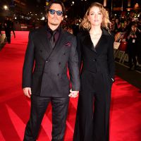 Johnny Depp et Amber Heard complices sur le tapis rouge... pour démentir leur &quot;rupture&quot;
