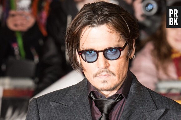 Johnny Depp à l'avant-première de Charlie Mortdecai, le 19 janvier 2015 à Londres