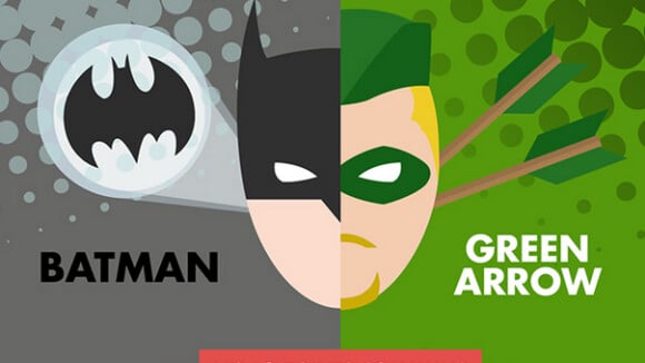 Arrow : les 12 points communs entre Bruce Wayne (Batman) et Oliver Queen en infographie