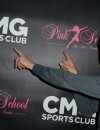 Sébastien Thoen à la soirée de lancement des cours de pole dance par le CMG Sports Club et la Pink School, le 22 janvier 2015 à Paris