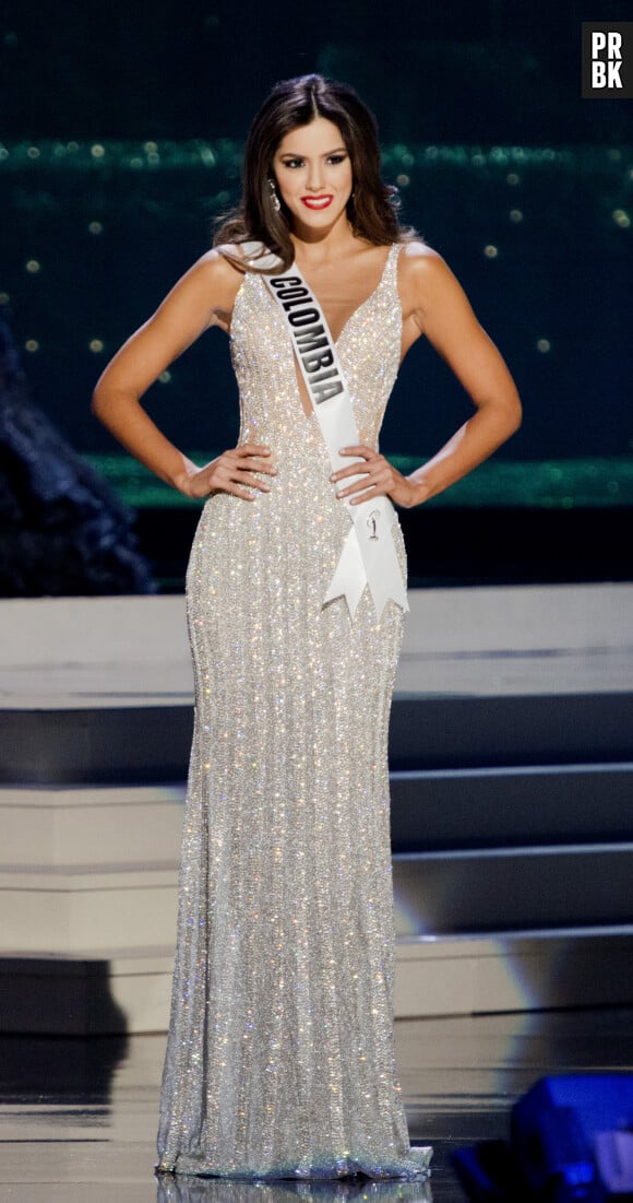 Miss Univers 2015 : Paulina Vega sacrée gagnante, à Miami, le 25 janvier 2015