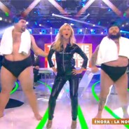 Enora Malagré sexy en cuir pour imiter Britney Spears dans le prime de TPMP