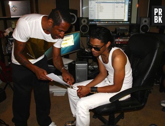 Stomy Bugsy, en duo avec B. Howard, le fils présumé de Michael Jackson pour son album solo "Royalties"