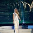  Miss Univers 2015 - Camille Cerf : robe se soir&eacute;e sexy pour le concours 