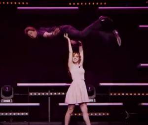 Alison Wheeler et Monsieur Poulpe refont Dirty Dancing dans Le Grand Journal, le 4 f&eacute;vrier 2015 sur Canal Plus