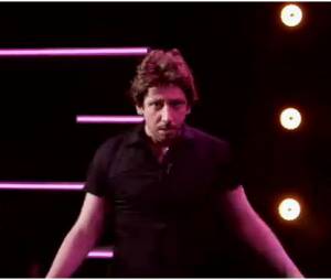 Monsieur Poulpe se prend pour Johnny Castle de Dirty Dancing, le 4 f&eacute;vrier 2015 dans Le Grand Journal