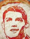Cristiano Ronaldo : son portrait sur une pizza par la pizzaiolo Domenico Crolla installé à Glasgow