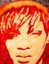 Rihanna : son portrait sur une pizza par la pizzaiolo Domenico Crolla installé à Glasgow