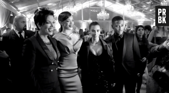 Big Sean, Rihanna et Kim Kardashian dans la vidéo "Patience"
