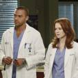 Grey's Anatomy saison 11 : Jesse Williams et Sarah Drew sur une photo