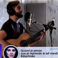 Kendji Girac chante des tweets dans Tout Peut Arriver sur M6, le 11 février 2015