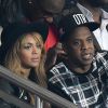 Beyoncé et Jay Z dans les tribunes du Parc des Princes pour PSG vs FC Barcelone