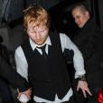  Ed Sheeran torch&eacute; apr&egrave;s les Brit Awards 2015 le 26 f&eacute;vrier &agrave; Londres 