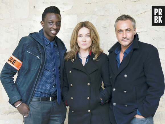 Alice Nevers saison 12 : photo avec Ahmed Sylla, Marine Delterme et Jean-Michel Tinivelli