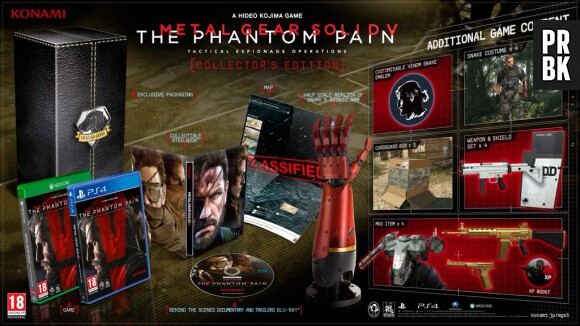 Metal Gear Solid 5 : The Phantom Pain : le collector du jeu