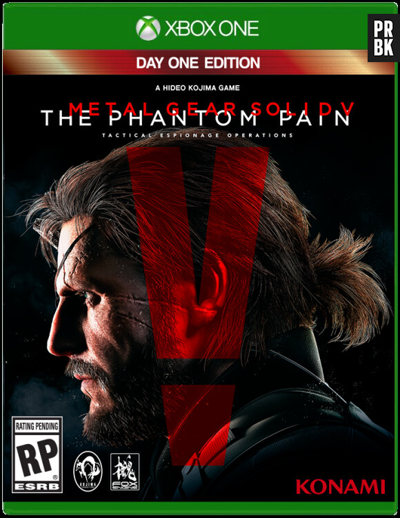 Metal Gear Solid 5 : The Phantom Pain : la jaquette de la version Xbox One
