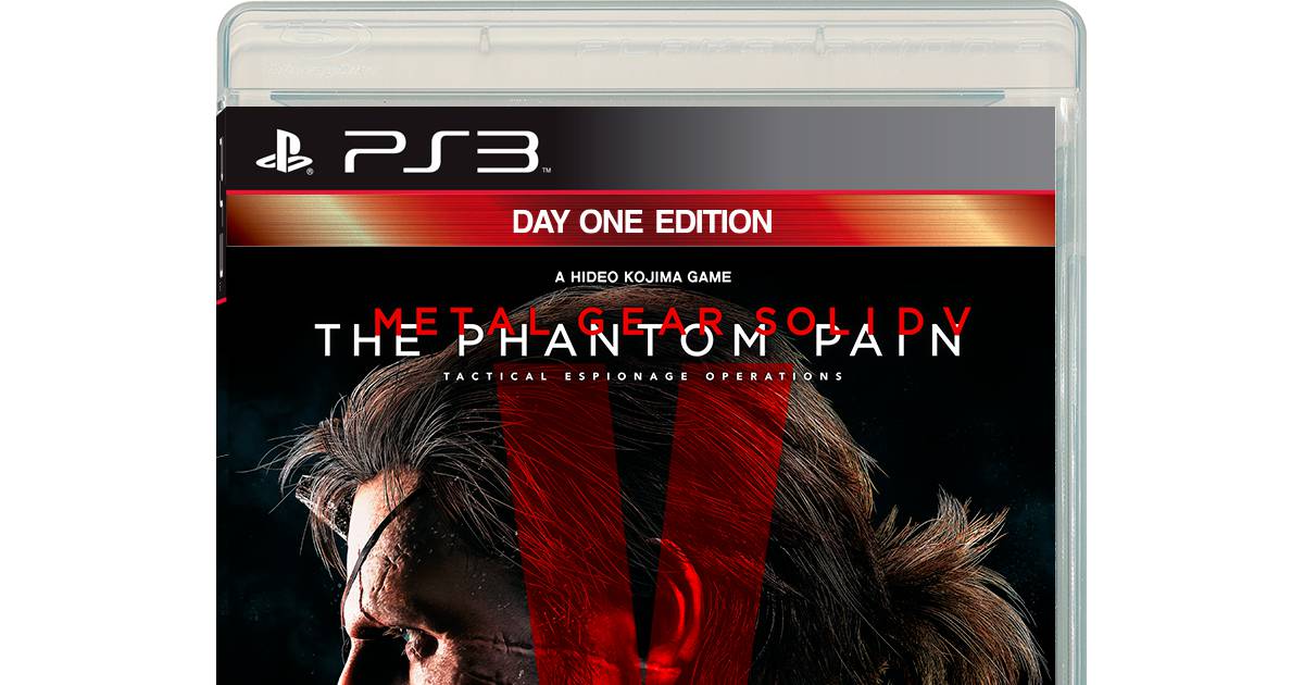 Metal Gear Solid 5 : The Phantom Pain : la jaquette de la version PS3