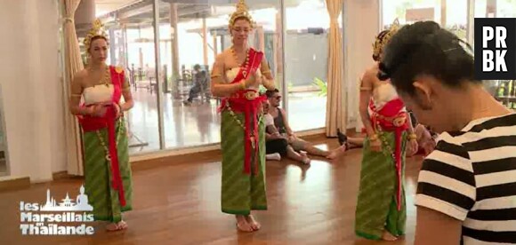 Les Marseillais en Thaïlande : Jessica, Norma Julia et les autres apprennent la danse thaï dans l'épisode 6 diffusé le 6 mars 2015, sur W9