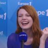 Elodie Frégé dans le Grand Direct des Médias sur Europe 1, le 12 mars 2015