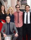 Jim Parsons et tout le casting de Big Bang Theory : l'acteur inaugure son étoile sur le Walk of Fame d'Hollywood Boulevard, le 11 mars 2015
