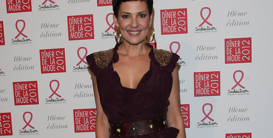 Cristina Cordula lors du dîner de la mode 2012