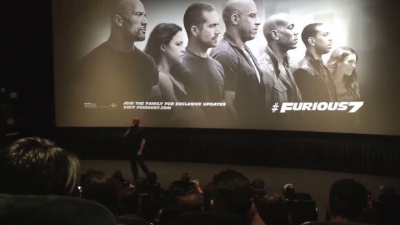 Paul Walker : Vin Diesel au bord des larmes à une avant-première de Fast and Furious 7