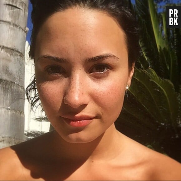 Demi Lovato au naturel, le 31 mars 2015