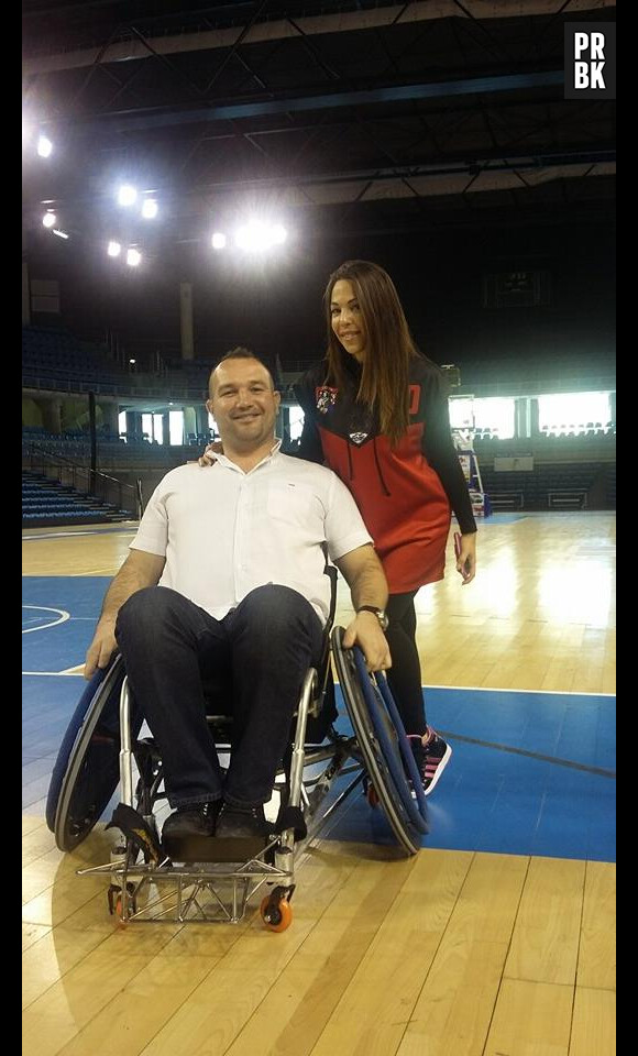 Kim (Les Marseillais en Thaïlande) avec le RFCTPM, un club de rugby fauteuil.
