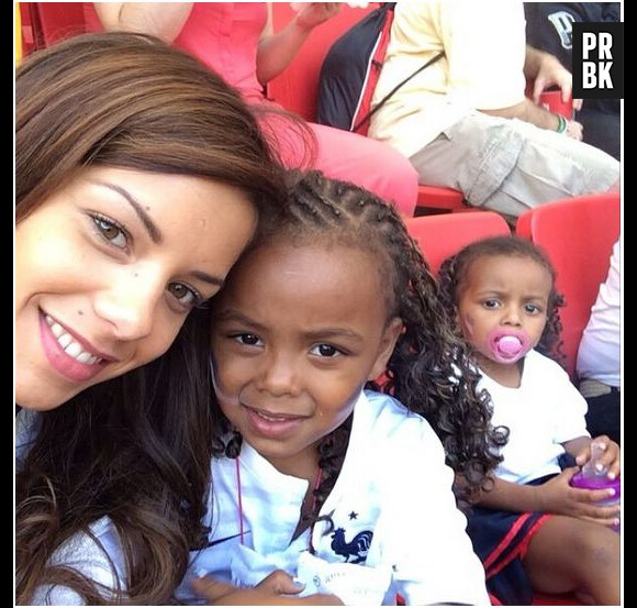 Blaise Matuidi : sa femme Isabelle et ses filles en juin 2014 sur Instagram