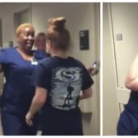 Une infirmière découvre que sa patiente préférée remarche : sa réaction est touchante et adorable
