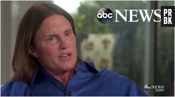 Bruce Jenner se confie sur son changement de sexe sur la chaîne ABC, le 24 avril 2015