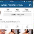 Les Princes de l'amour 2 : Sarah fait une déclaration à ses abonnés sur Instagram