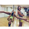 Laury Thilleman en mode pole-dance sur Instagram, le 6 mars 2015