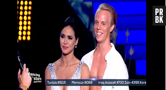 Leila Ben Khalifa pendant la demi-finale de Danse avec les stars au Liban, le 10 mai 2015