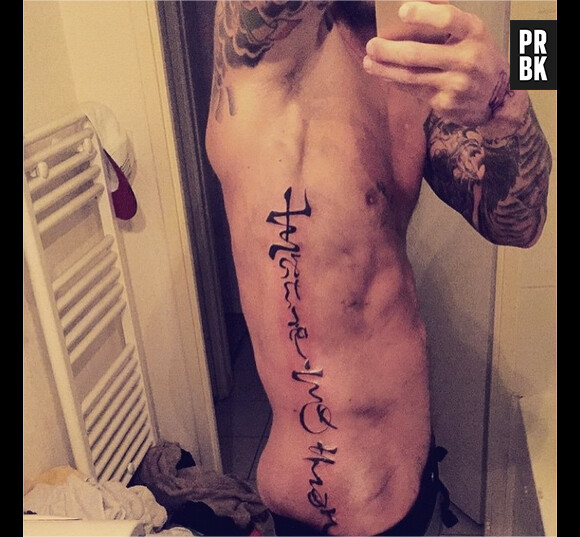 Steven (Les Anges 7) : son nouveau tatouage dévoilé le 21 mai 2015 sur Instagram