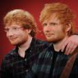  Ed Sheeran pr&eacute;sente sa statue de cire &agrave; New York le 28 mai 2015 