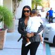 Kim Kardashian : photo complice avec North à Los Angeles, le 28 mai 2015