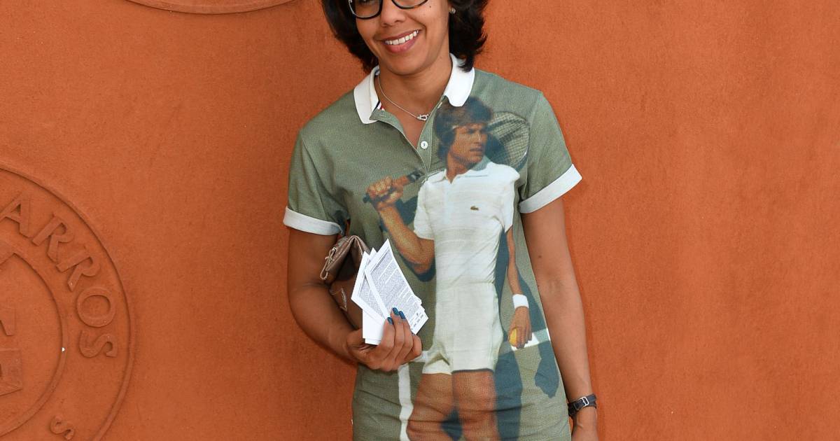 Candice Rolland Est Elle La Fille De Thierry Roland Audrey Pulvar au Village de Roland Garros le 5 juin 2015 - Purebreak
