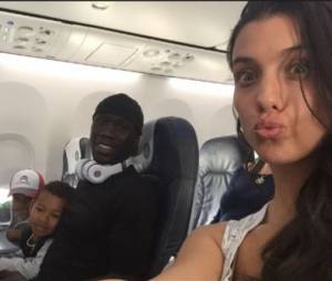 Ludivine Sagna et Bacary en vacances avec leur fils au Portugal