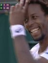 Gaël Monfils : fou-rire à Wimbledon lors d'un match contre Adrian Mannarino