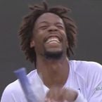 Gaël Monfils : énorme fou-rire en plein match à Wimbledon