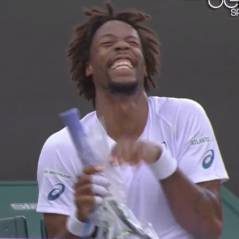 Gaël Monfils : énorme fou-rire en plein match à Wimbledon