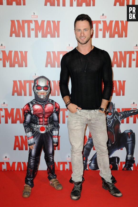 Christian Millette à l'avant-première d'Ant-Man au Grand Rex de Paris, le 9 juillet 2015