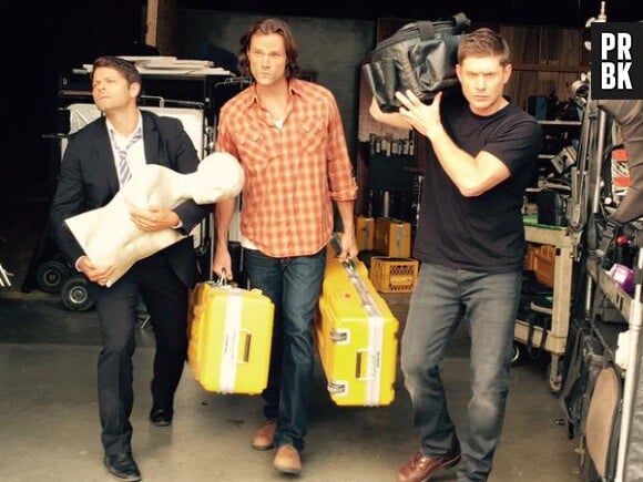 Misha Collins, Jared Padalecki et Jensen Ackles de retour sur le tournage de la saison 11 de Supernatural