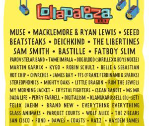 Lollapalooza Berlin 2015 : le line-up complet