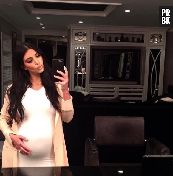 Kim Kardashian enceinte de son deuxième enfant